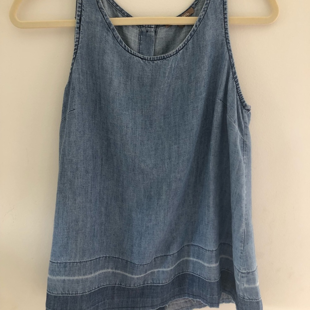 Chambray Top